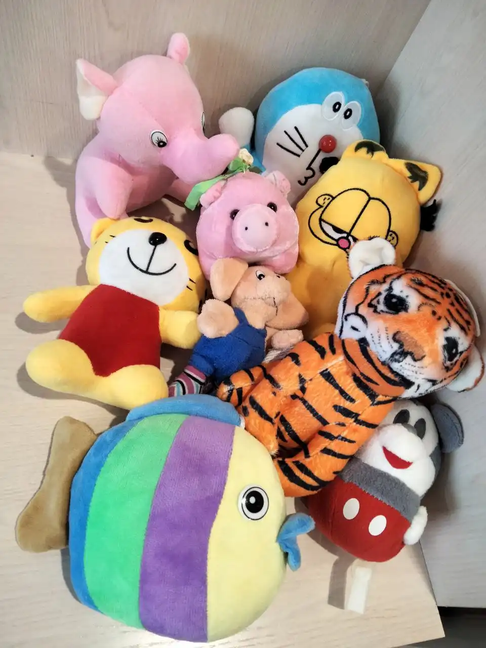 Продажа детских мягких игрушек пакетом