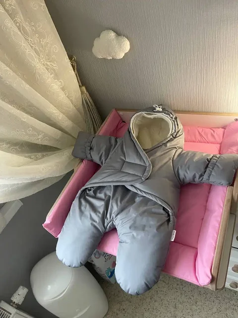 Комбинезон-конверт для новорожденного на осень-зиму - Одежда для детей в Тюмень