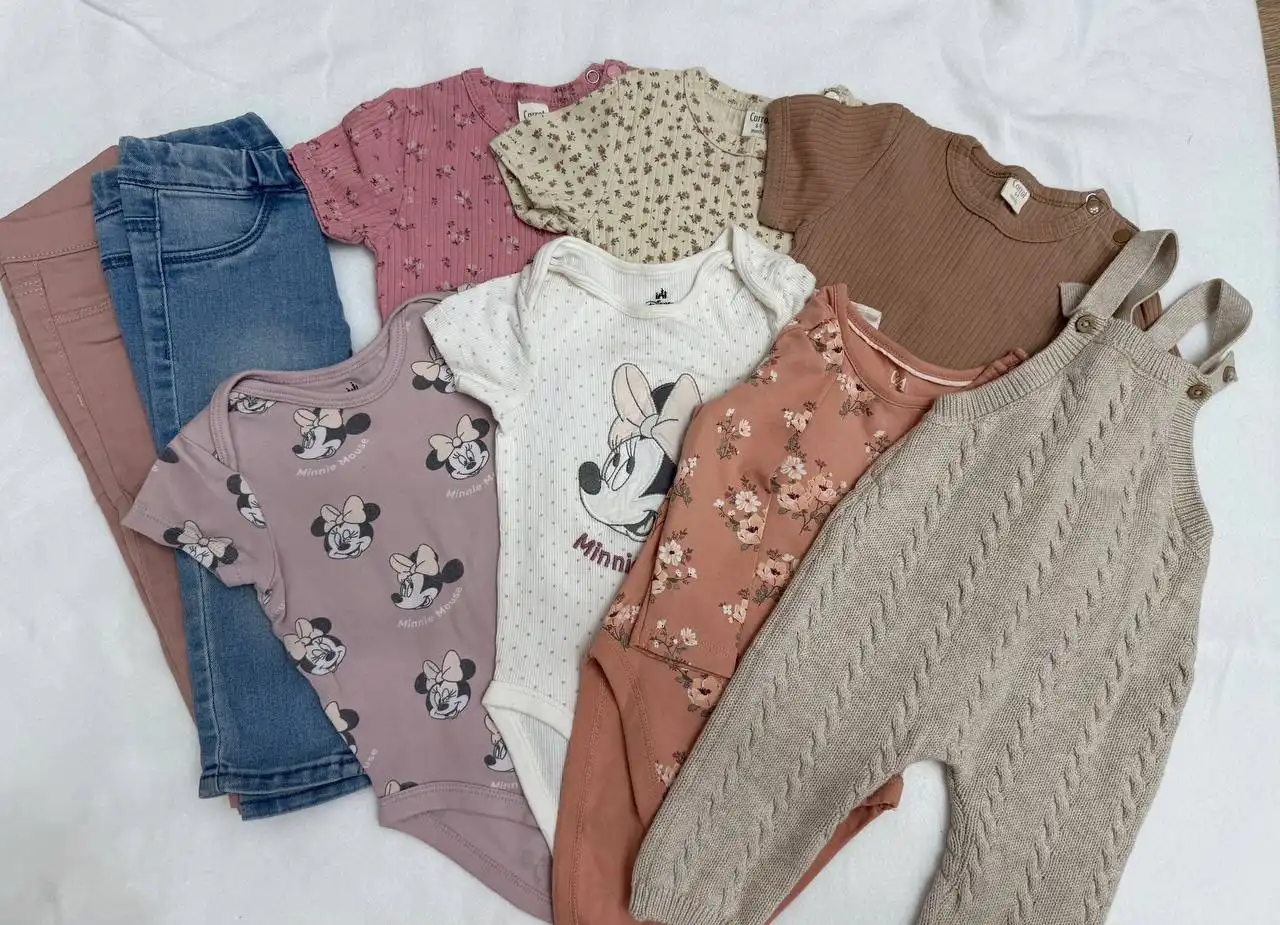 Пакет детских вещей на девочку 6-9 месяцев - Одежда (Товары для детей) в Тюмень