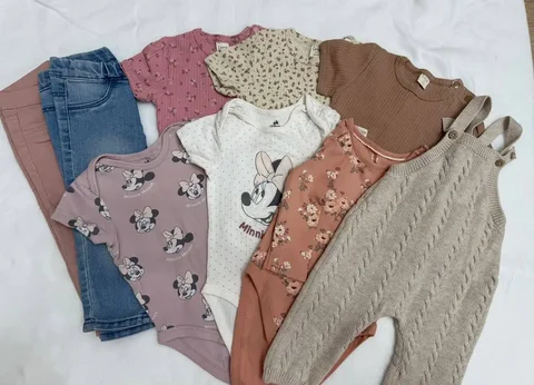 Пакет детских вещей на девочку 6-9 месяцев - Развивающие игры в Тюмень