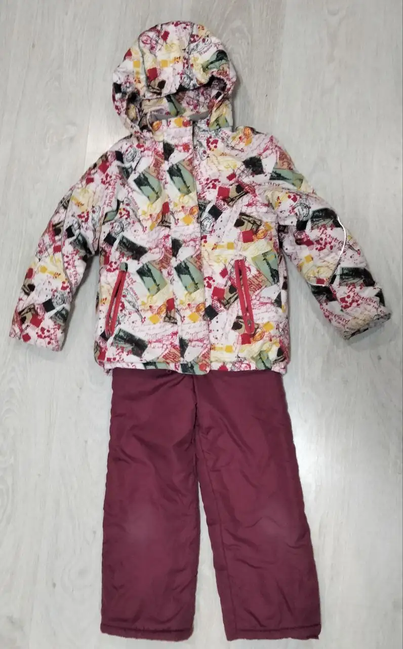 Детская зимняя одежда б/у 110-116 размер - Одежда (Товары для детей) в Тюмень