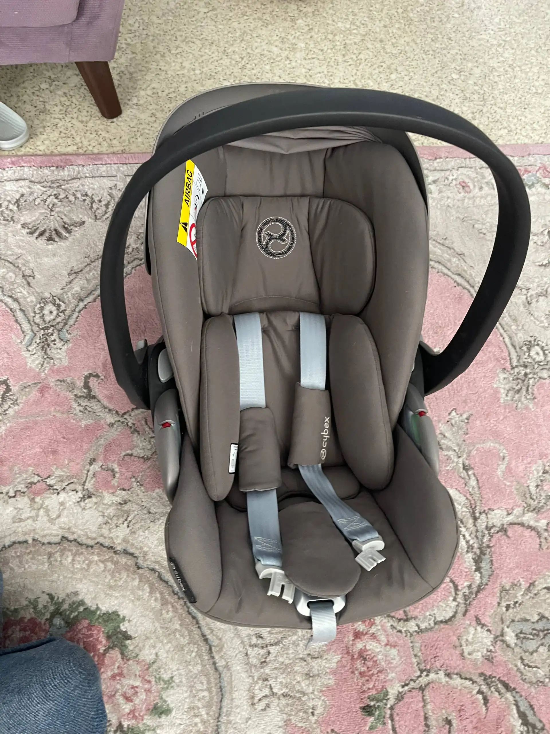 Автолюлька Cybex Cloud Ti-Size Plus mirage gray - Автокресла (Товары для детей) в Тюмень