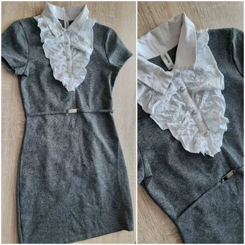 Школьный сарафан серый Acoola - частное объявление в Тюмень