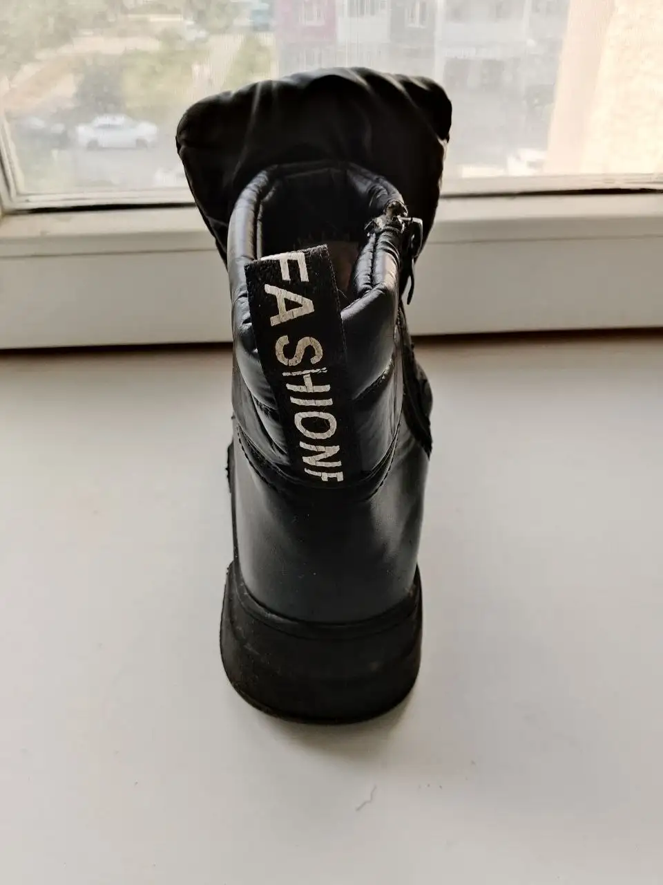 Детские ботинки для девочек б/у - Обувь (Товары для детей) в Тюмень