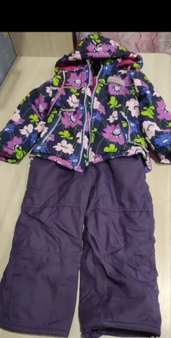 Куртка с комбинезоном на девочку весна-осень - Демисезонная одежда в Тюмень