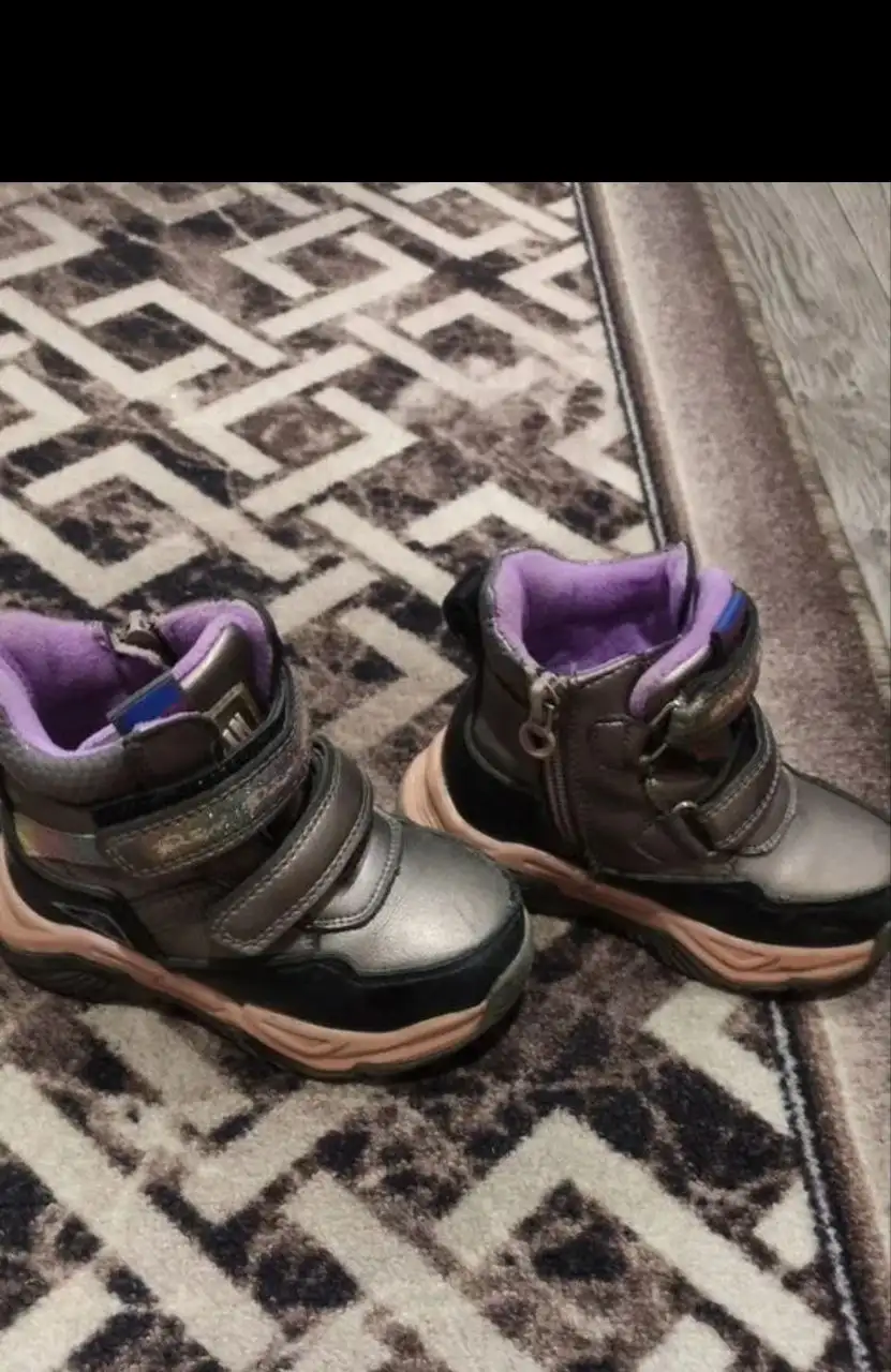 Детские ботинки для девочки 24 размера - Обувь (Товары для детей) в Тюмень