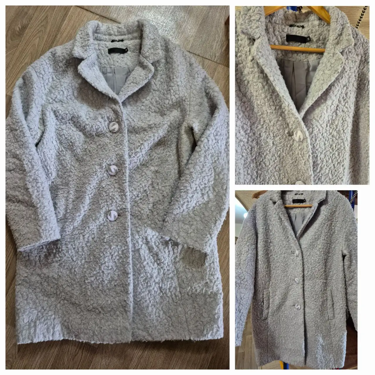 Шерстяное пальто 50-52 размера - Пальто (Одежда) в Москва