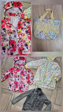 Детская ветровка-плащ трансформируемая в сумочку - Демисезонная одежда в Тюмень