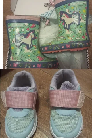 Детские резиновые сапожки и кроссовки б/у - Автокресла и автолюльки в Тюмень