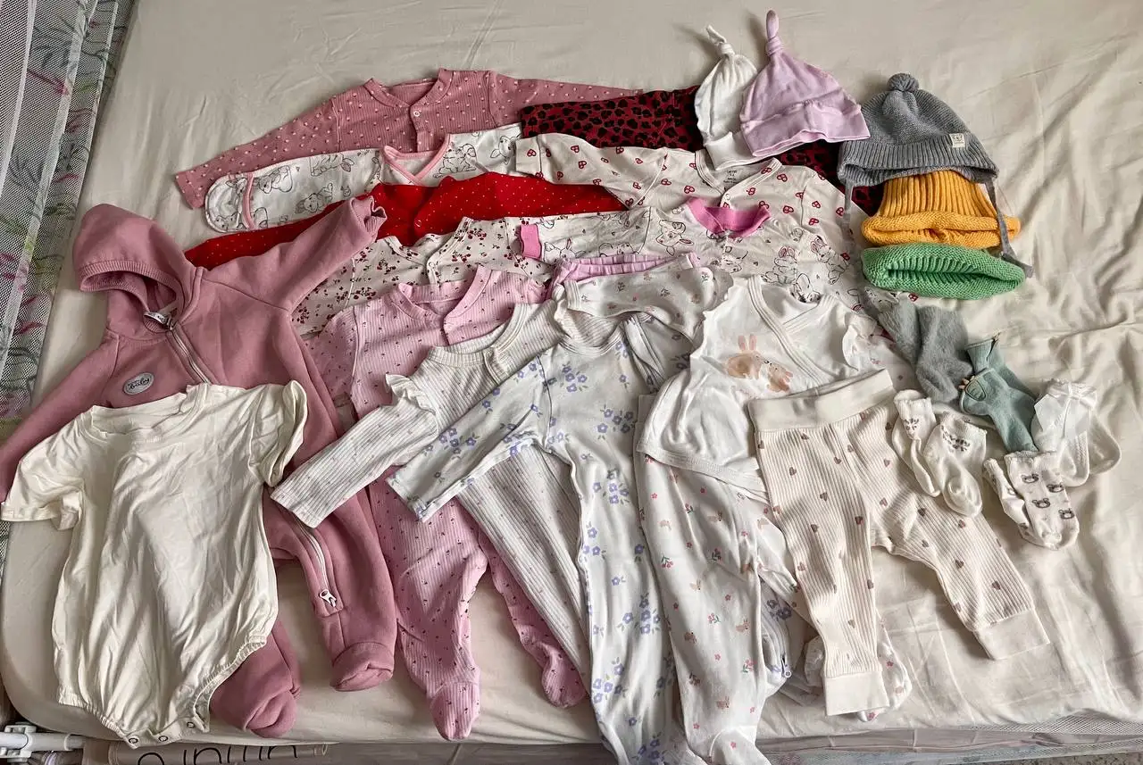 Детские вещи для девочки 62-68 размер - Одежда (Товары для детей) в Тюмень