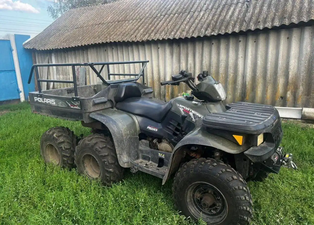 Polaris Sportsman 6x6 квадроцикл-снегоболотоход