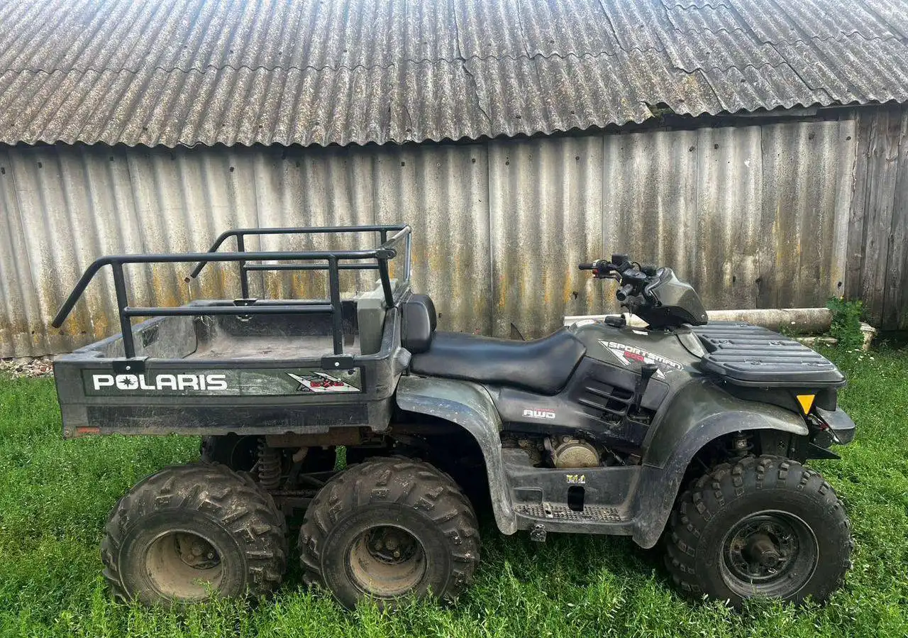 Polaris Sportsman 6x6 квадроцикл-снегоболотоход