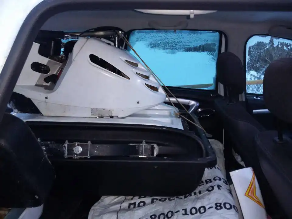 Снегоход Пегас разборный с двигателем Хонда 15лс