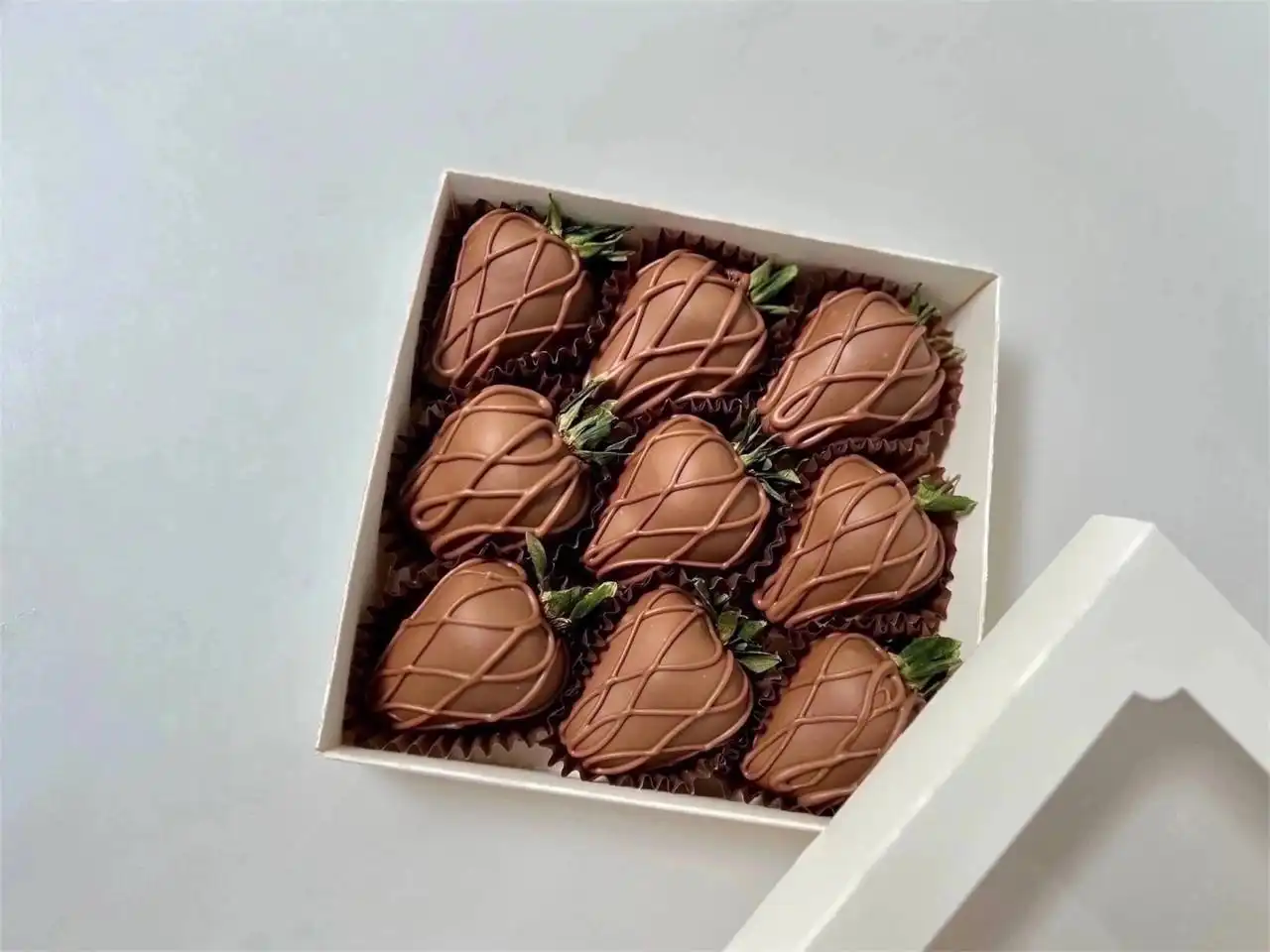 Клубника в шоколаде 9 штук