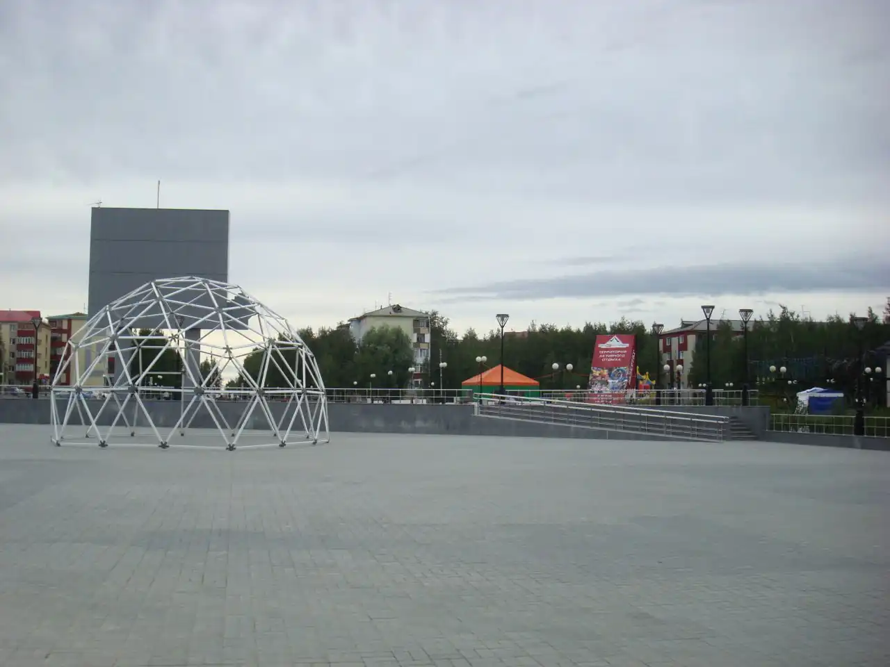 Шатер Павильон ГЕОКупол Беседка Тент диаметром 9 метров - Тенты, шатры (Барахолка) в Сургут