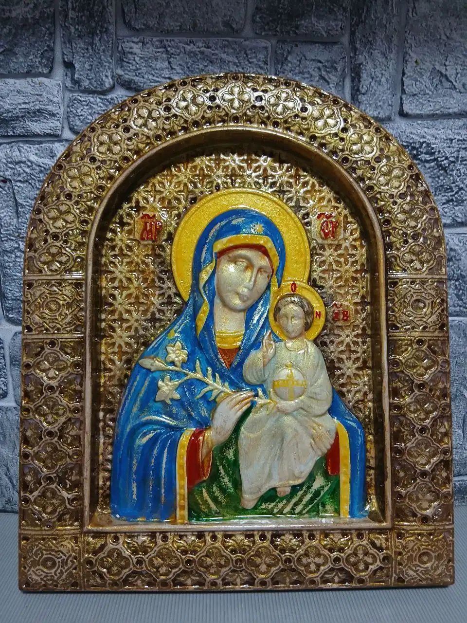 Продам объемную икону из гипса - Религиозные предметы (Хобби и отдых) в Сургут