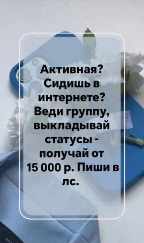 Заработок на статусах в соцсетях - Цифровые услуги в Сургут