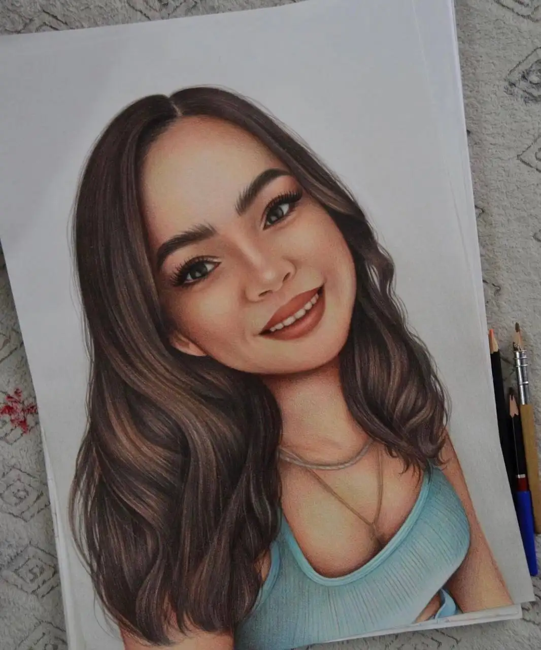 Портрет в подарок к 8 марта - Портреты (Услуги) в Сургут