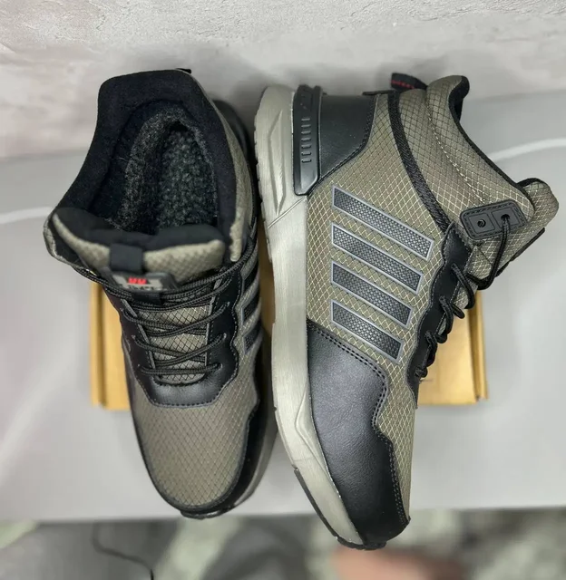 Новые мужские зимние кроссовки с шерстью внутри - Вязаные изделия в Сургут