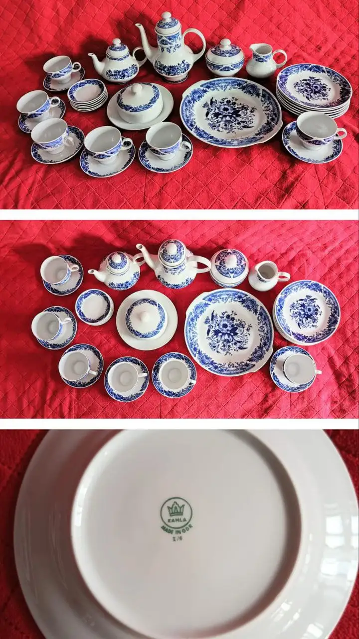 Чайный сервиз Kahla ГДР 30 предметов - Посуда (Для дома и дачи) в Новосибирск