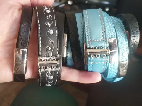 Браслеты из экокожи на магнитном замочке - Детские вещи в Сургут