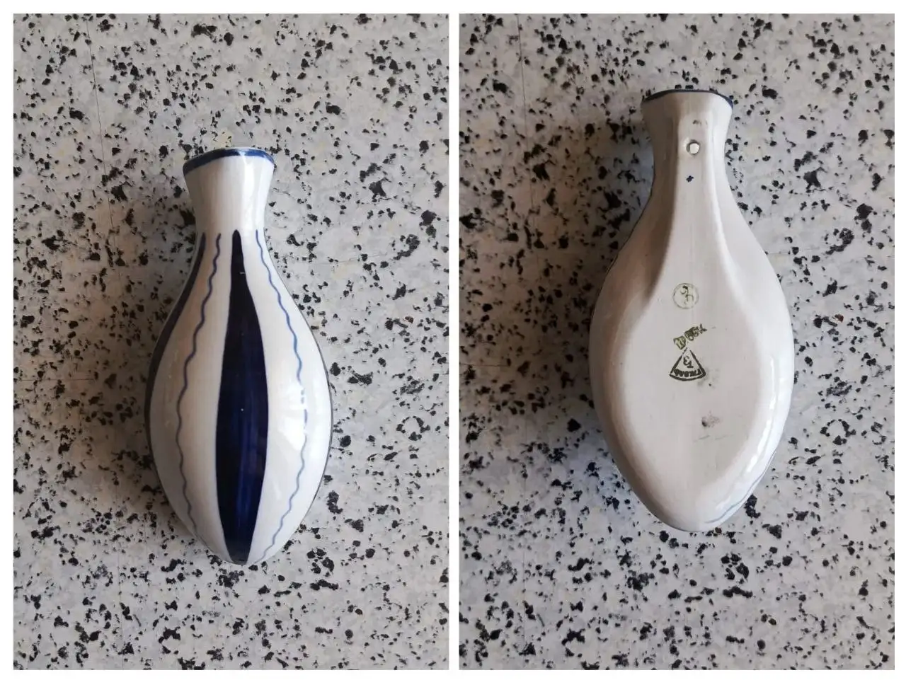 Настенное кашпо Гжель - Керамика (Барахолка) в Новосибирск