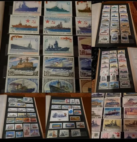 Подборка почтовых марок СССР 'Советский флот' - Нумизматика/Коллекционирование в Ростов-на-Дону