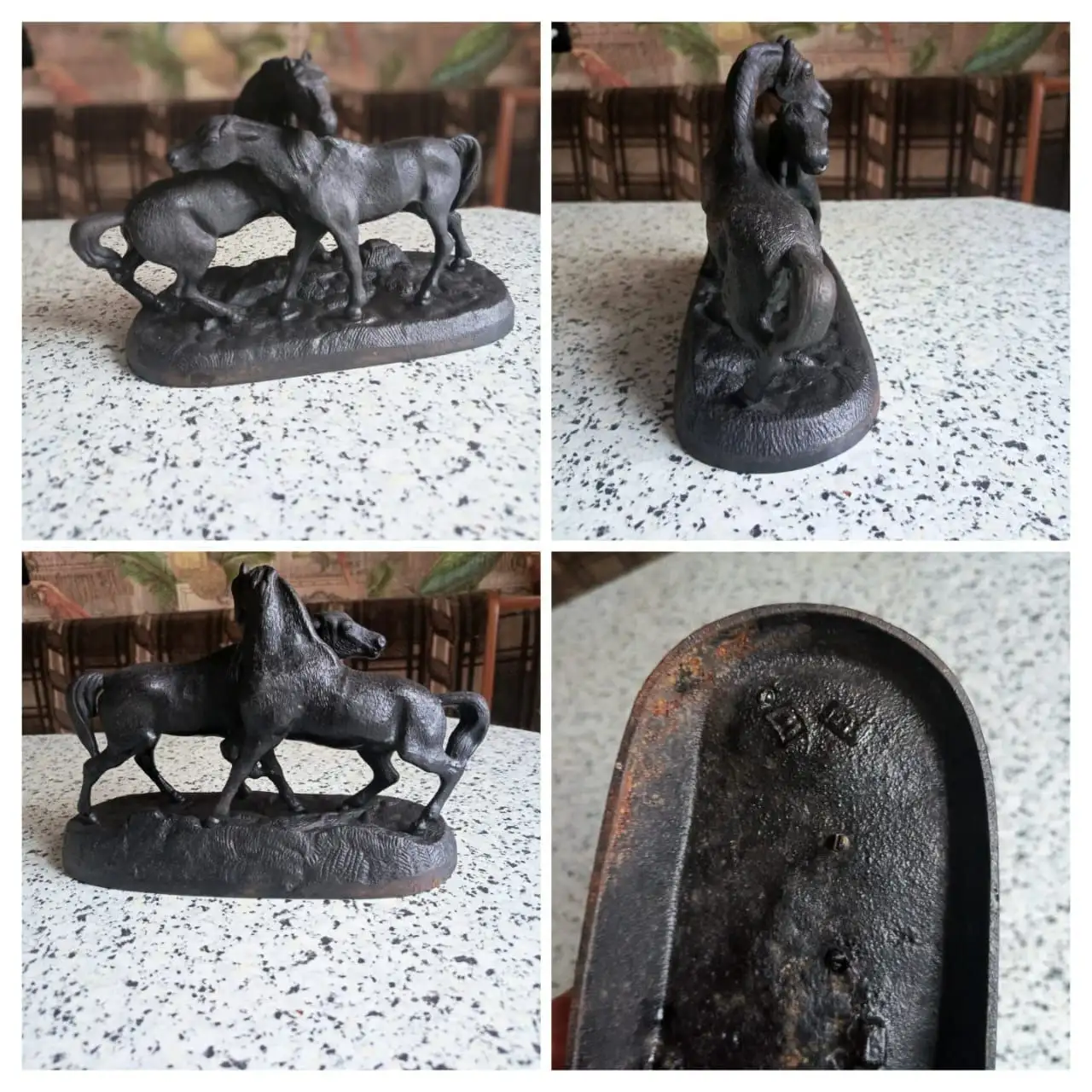 Статуэтка Касли "Кони на воле" 1973 год - Коллекционирование (Хобби и отдых) в Новосибирск