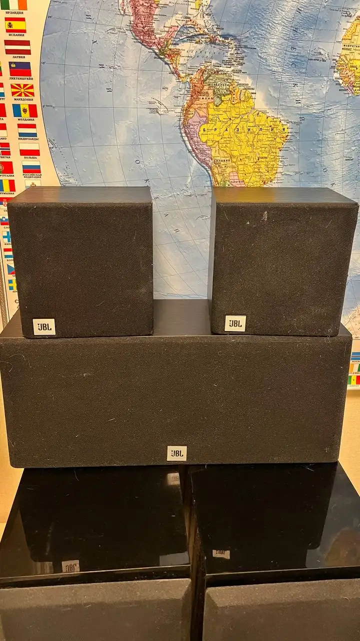 Hi-Fi 5.1 Yamaha с сабвуфером JBL - Аудио и видео (Электроника) в Нижневартовск