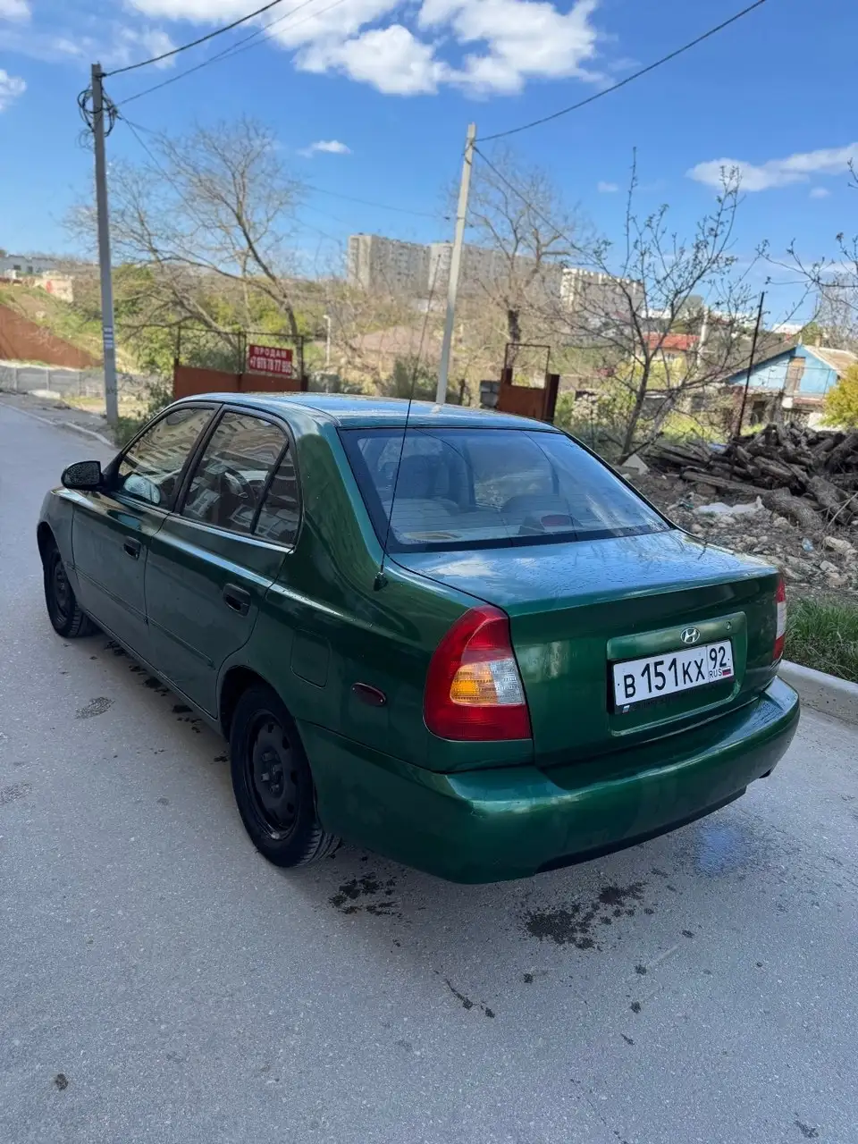 Hyundai Accent 1.5 AT 2000 189000 км - Легковые автомобили (Авто) в Севастополь