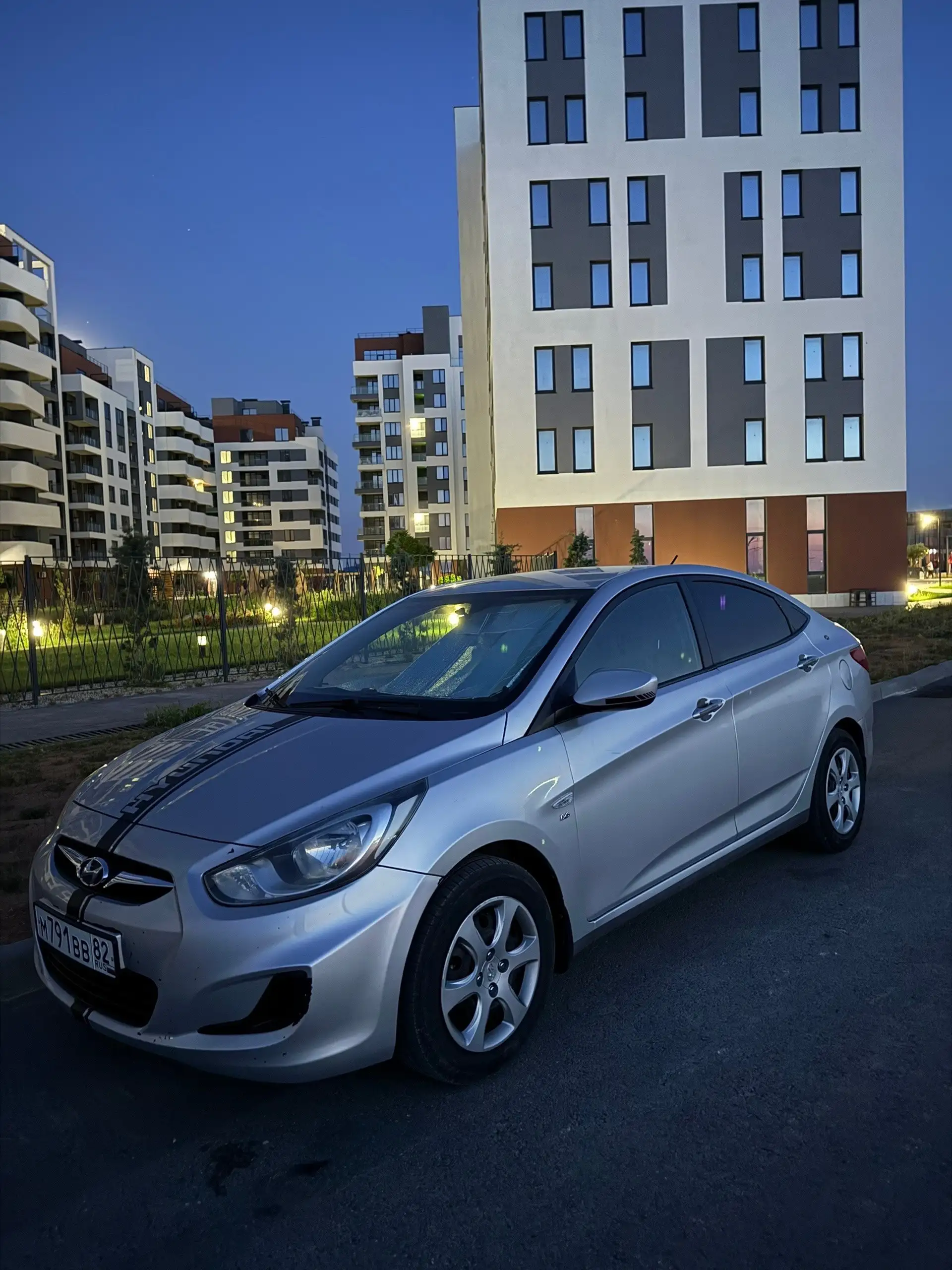 Hyundai Solaris 2011 года в отличном состоянии - Легковые автомобили (Авто) в Симферополь