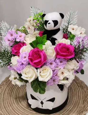 Мыльные цветы и мягкая игрушка - частное объявление в Ульяновск