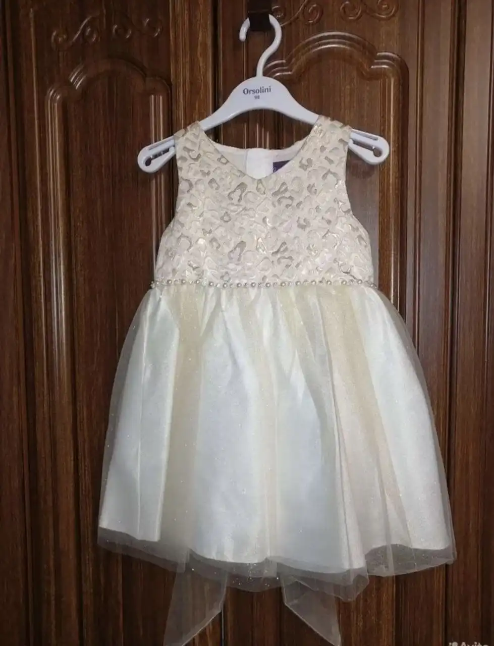 Блестящее платье рост 98