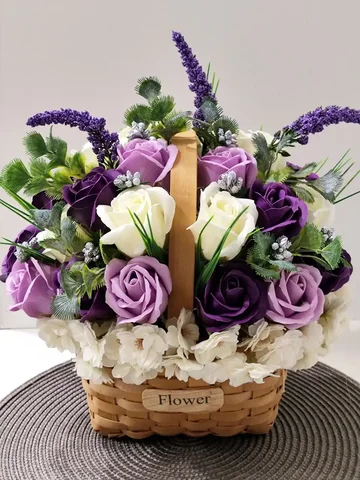 Шикарный букет из мыльных цветов ручной работы - Розыгрыши в Ульяновск