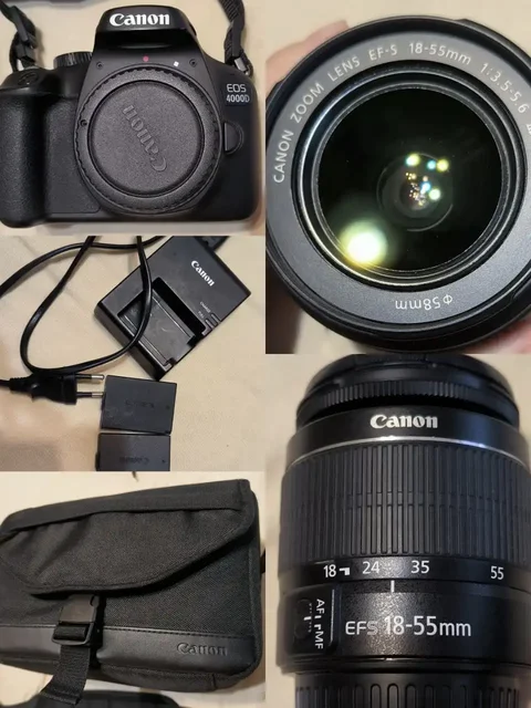 Canon 4000D фотоаппарат с комплектом - частное объявление в Ульяновск