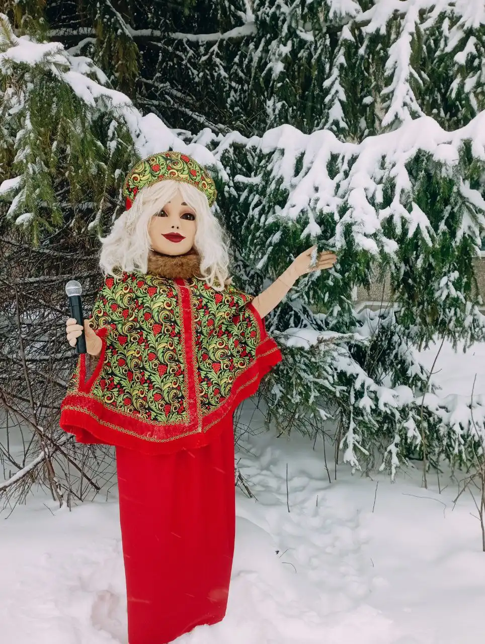 Русская народная певица с ростовой куклой для мероприятий - Артисты и ведущие (Услуги) в Ульяновск