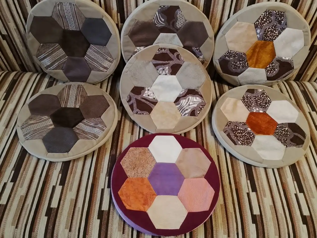 Чехлы-подушки на табуреты ручной работы - Текстиль для дома (Для дома и дачи) в Ульяновск