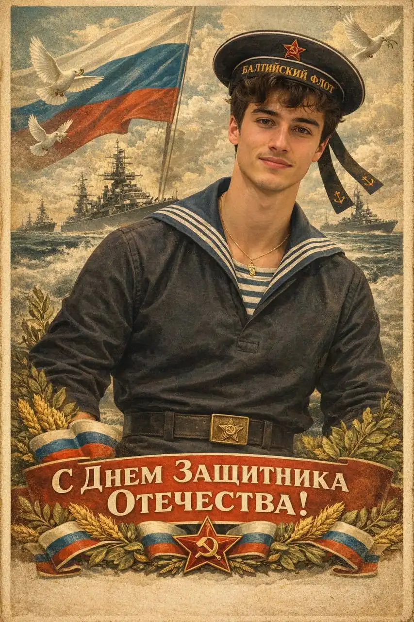 Винтажные фотографии и открытки к 23 февраля - Полиграфия (Услуги) в Ульяновск