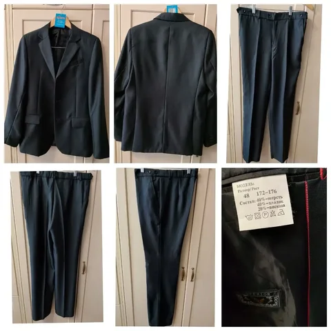 Костюм двойка черный размер 48 - Брюки в Ульяновск
