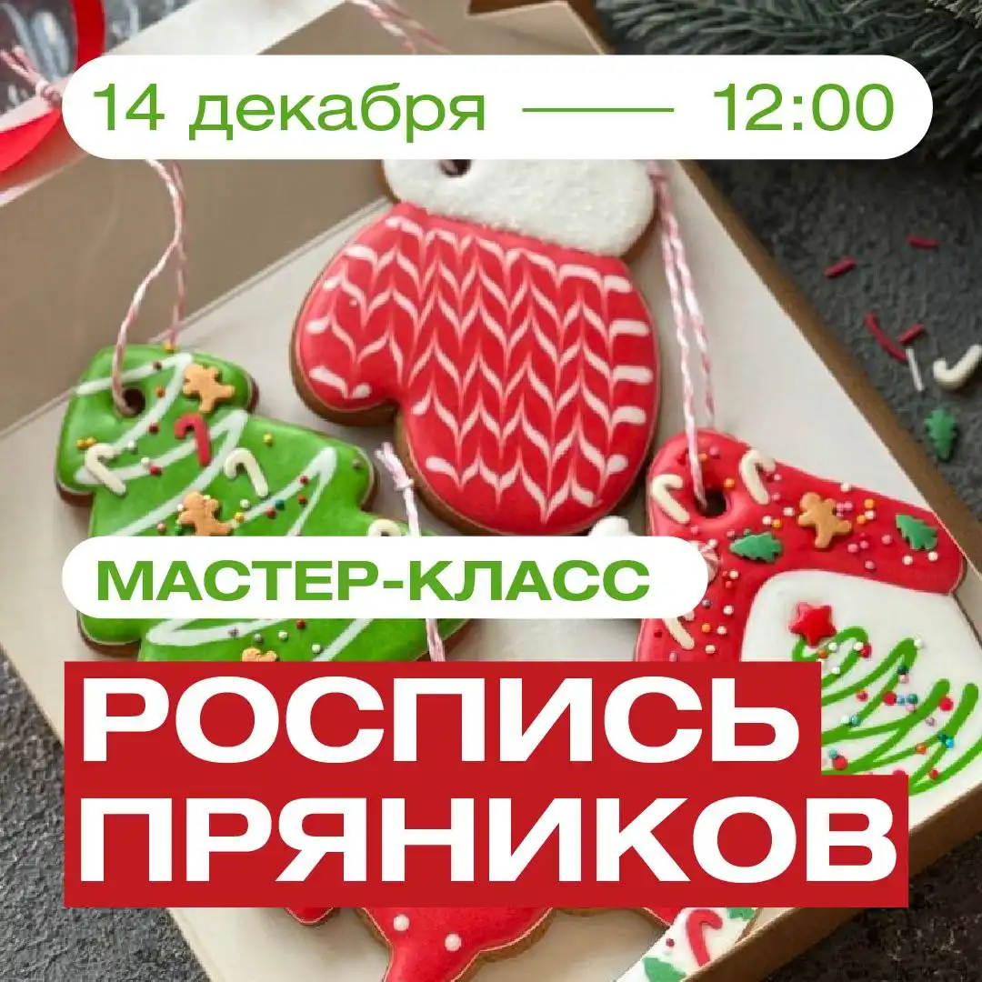 Мастер-класс по росписи пряников в Новочебоксарске