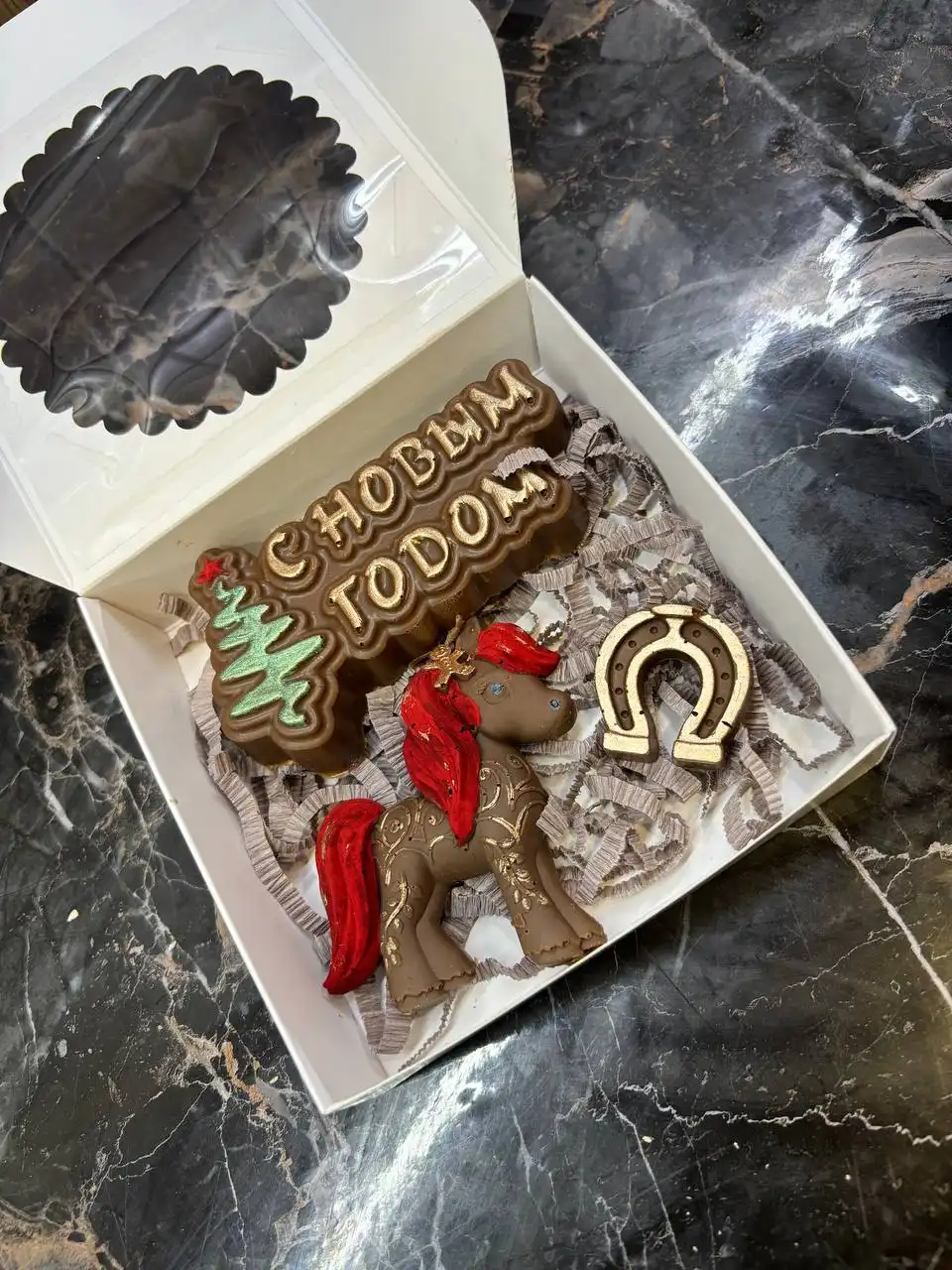 Молочный бельгийский шоколад для подарков