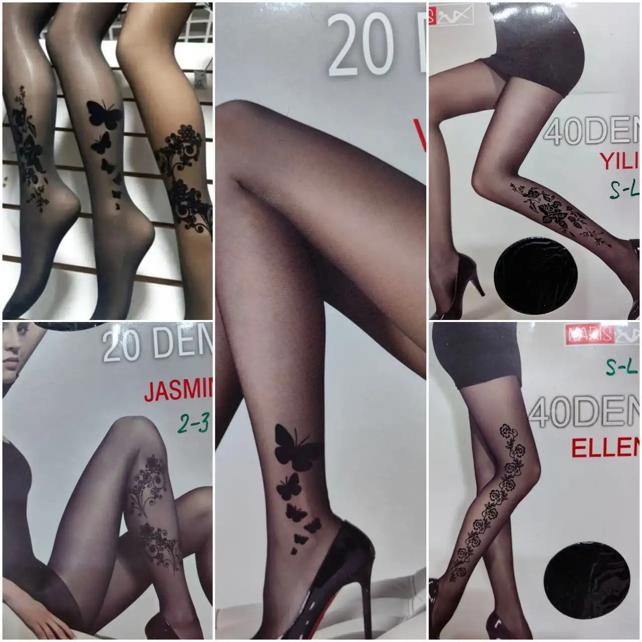 Колготки с тату