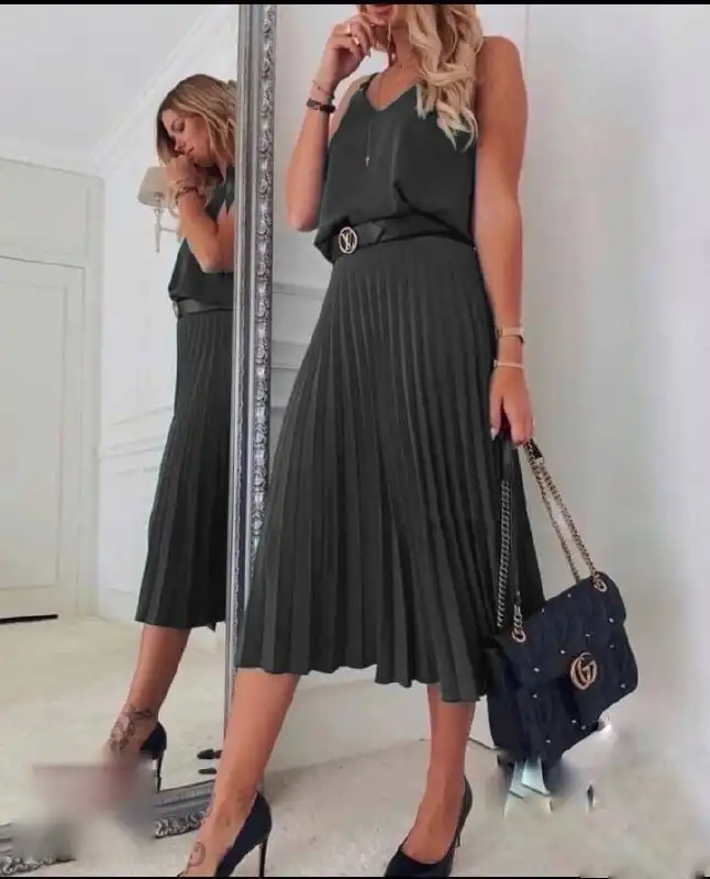 Стильное модное платье гофре - Женская одежда (Одежда) в Чебоксары