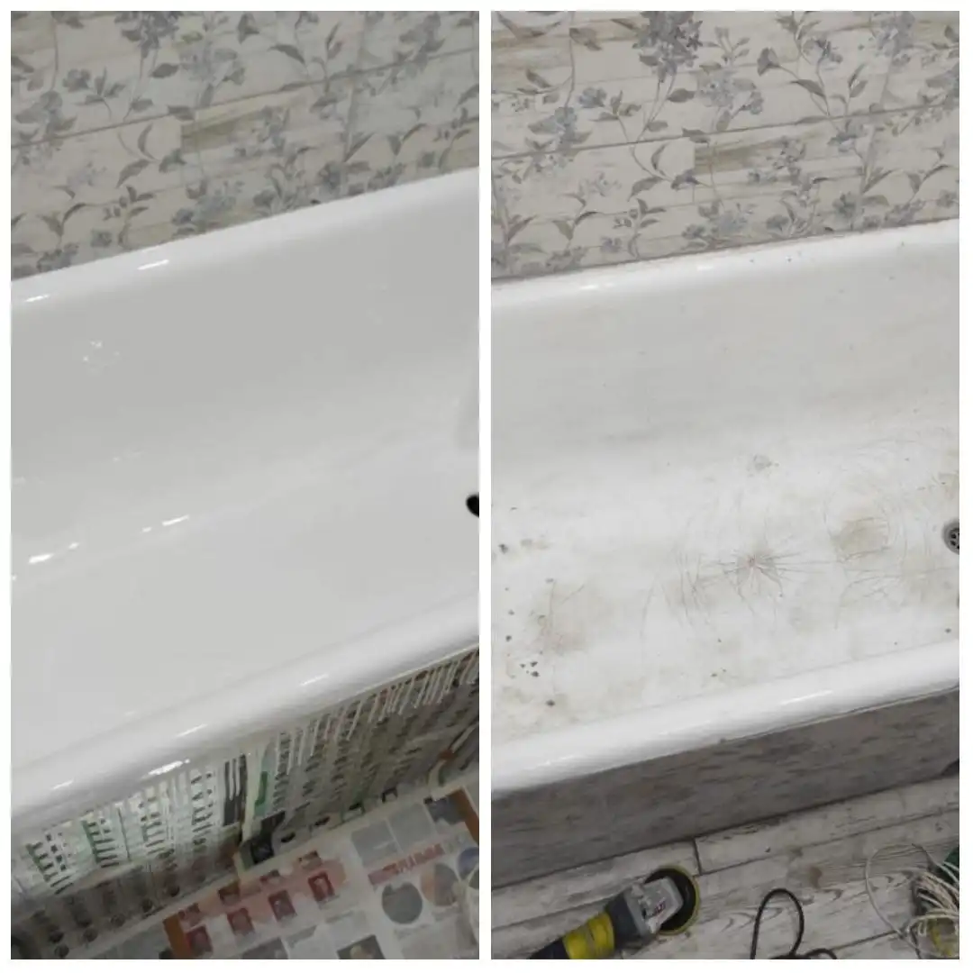 Реставрация ванн и душевых поддонов жидким акрилом