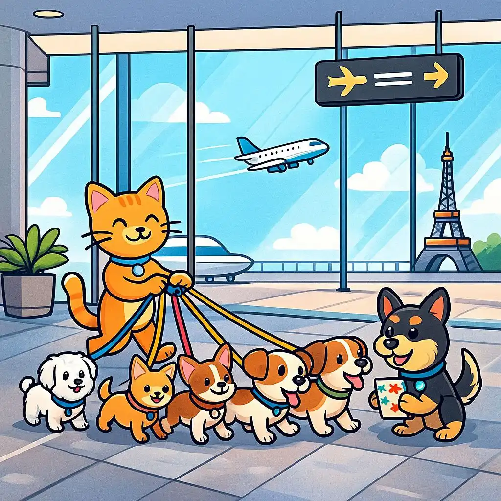 Профессиональная перевозка животных для заводчиков