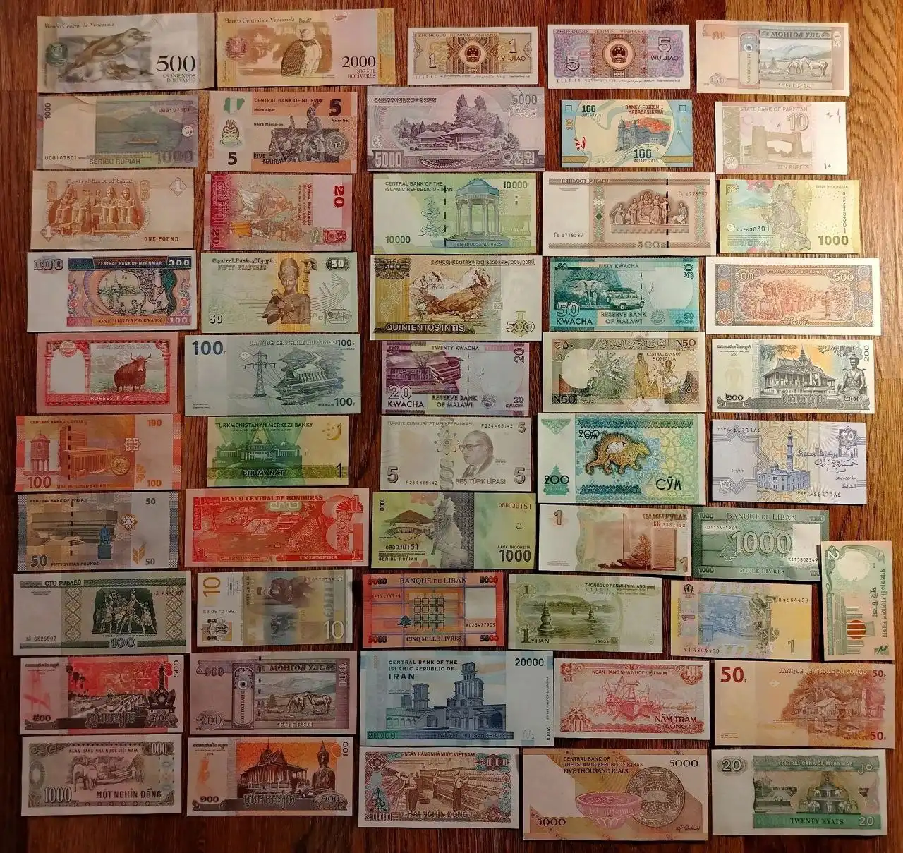 Продам коллекционные банкноты разных стран мира