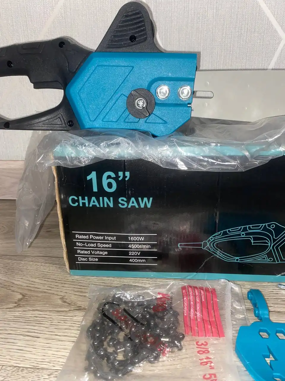 Электропила большая новая с шиной 40 см - Электроинструменты (Барахолка) в Оренбург