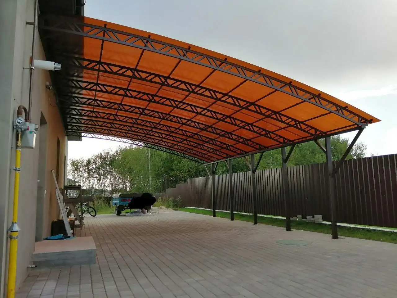 Производство навесов для автомобилей в Оренбурге - Строительные услуги (Услуги) в Оренбург