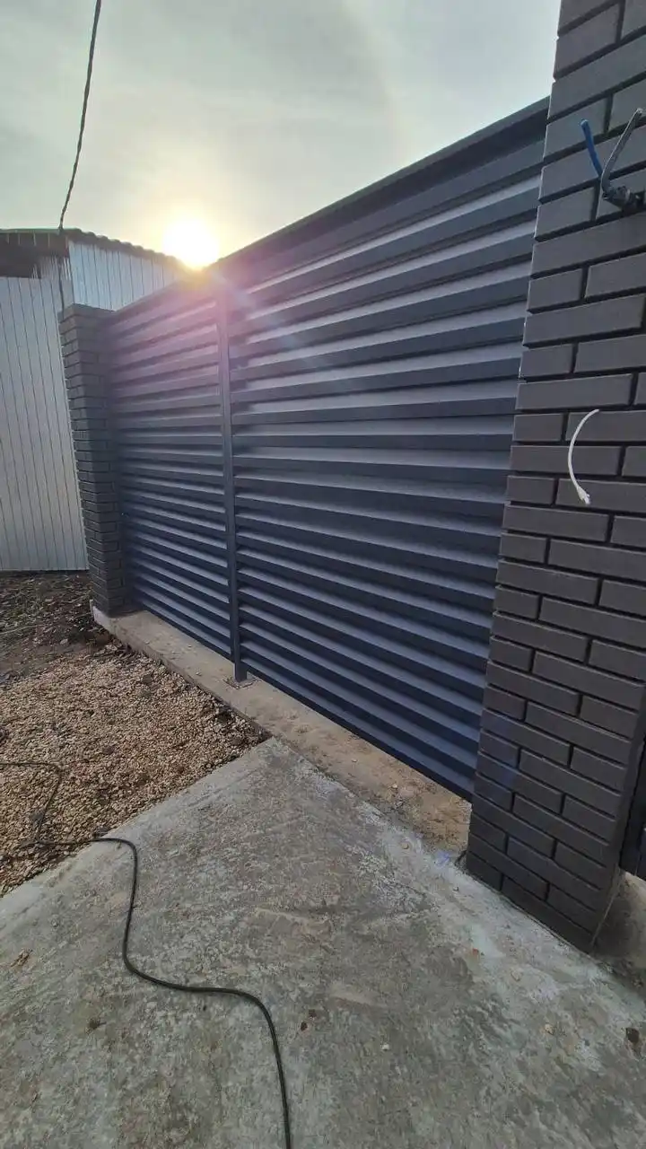 Забор-жалюзи