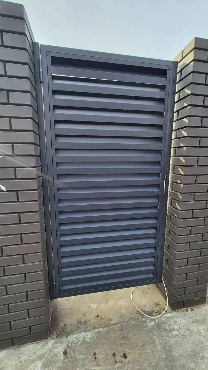 Забор-жалюзи